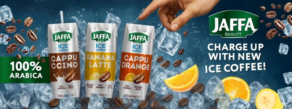 Jaffa Presents New Ice Coffee Flavours — Banana Latte and Cappu Orange